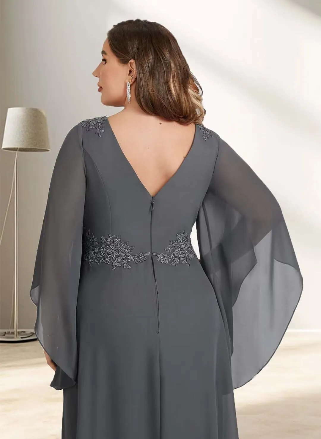 2 Pieces Pants Suits Chiffon Mother of The Bride Dress Elegant Pant Sets Wedding Formal Outfit
