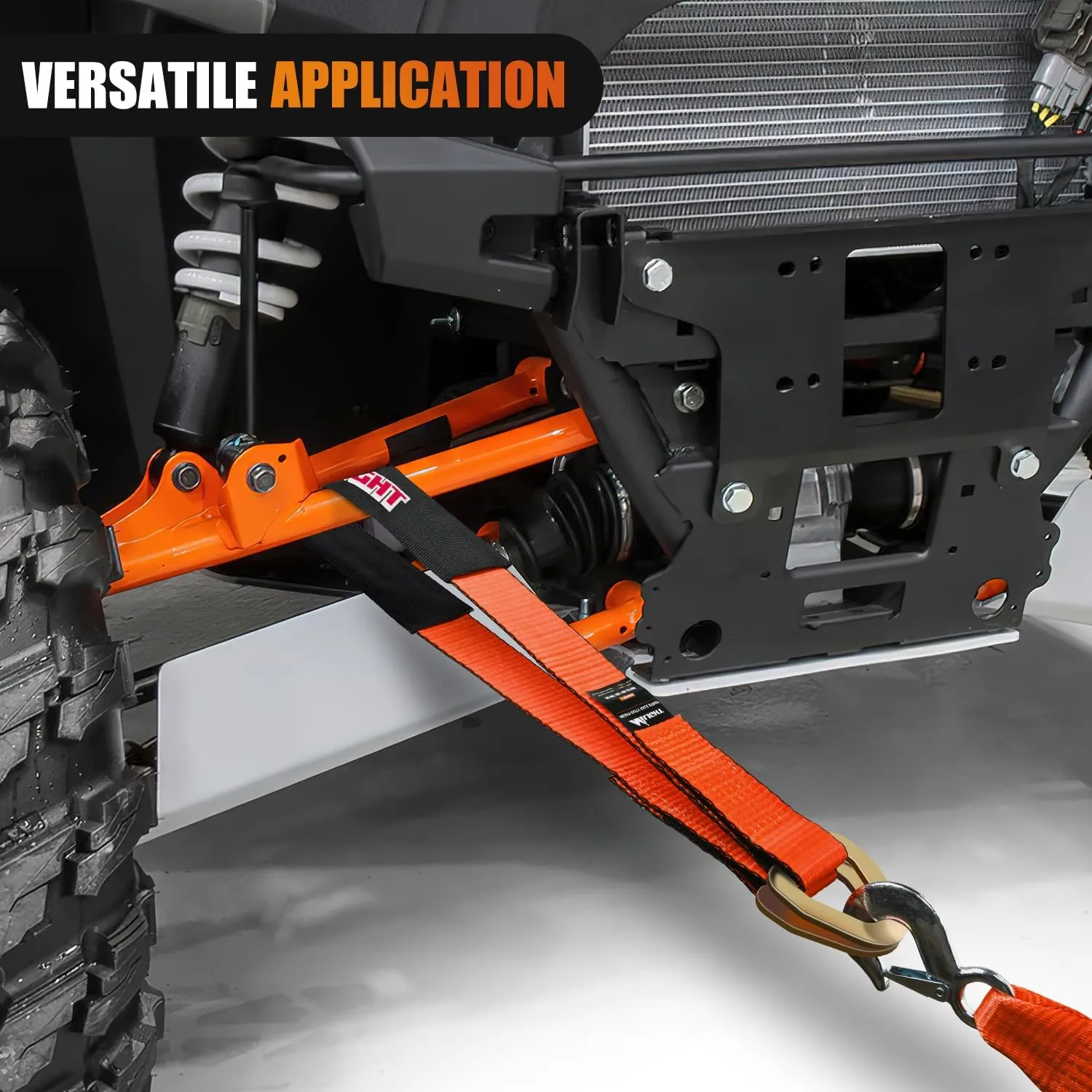 2in x 38in Axle Tie Down Straps 4PCS