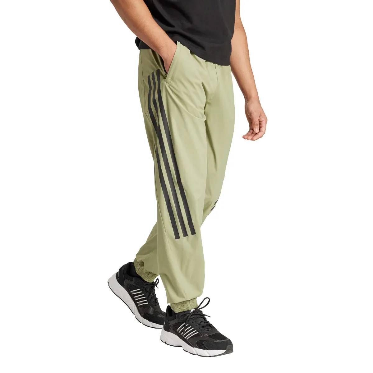 adidas Men's Future Icons 3-Stripes Woven Tracksuit Pants
