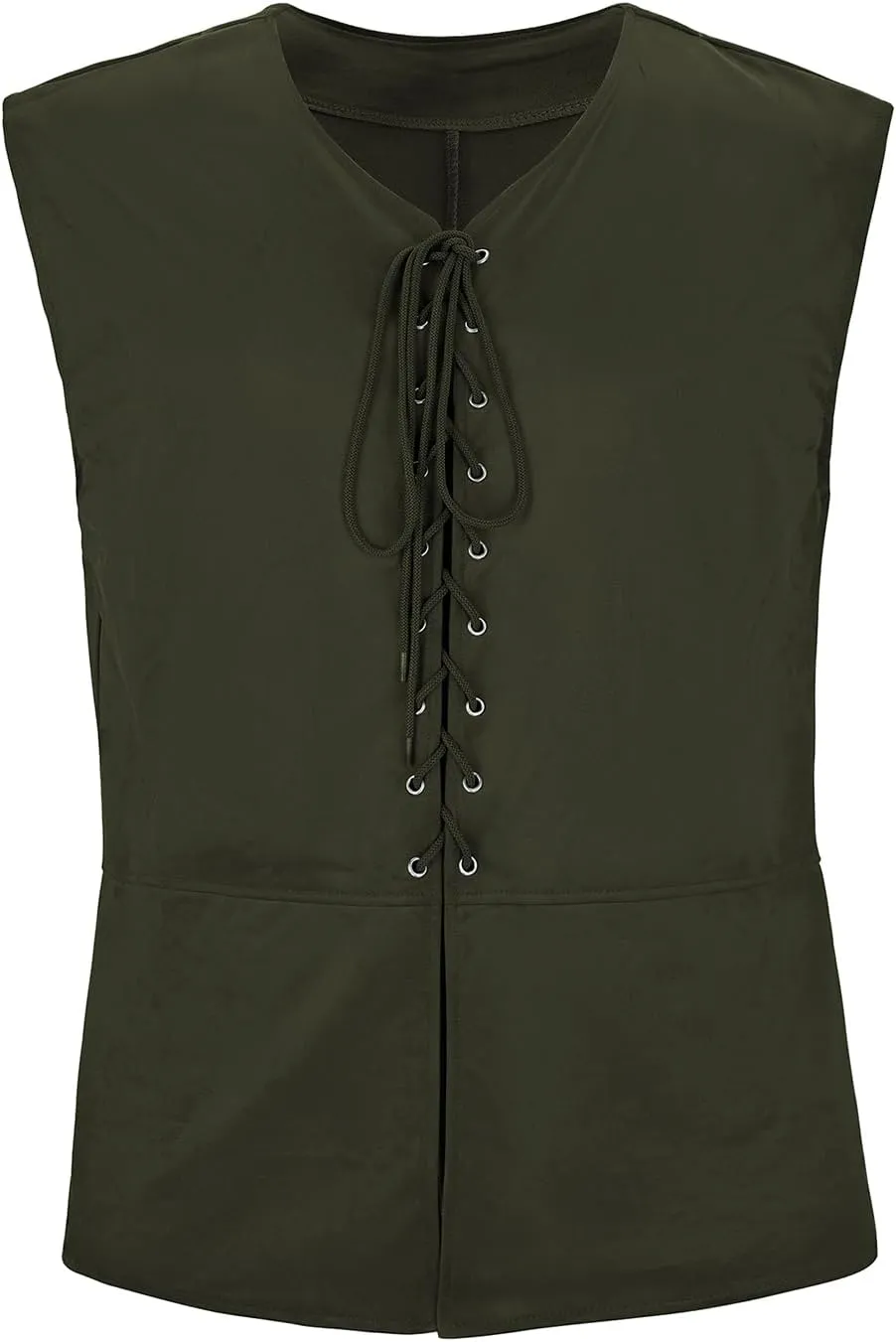 American Trends Renaissance Costume Men Pirate Vest Renaissance Viking Steampunk Halloween Medieval Costume Men