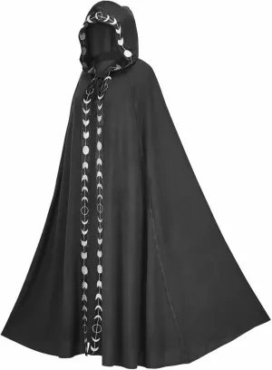 Anorak Ice Suit Hooded Cloak Medieval Medieval 5 Color Cloak Halloween Costume for Boys Jackets Boys