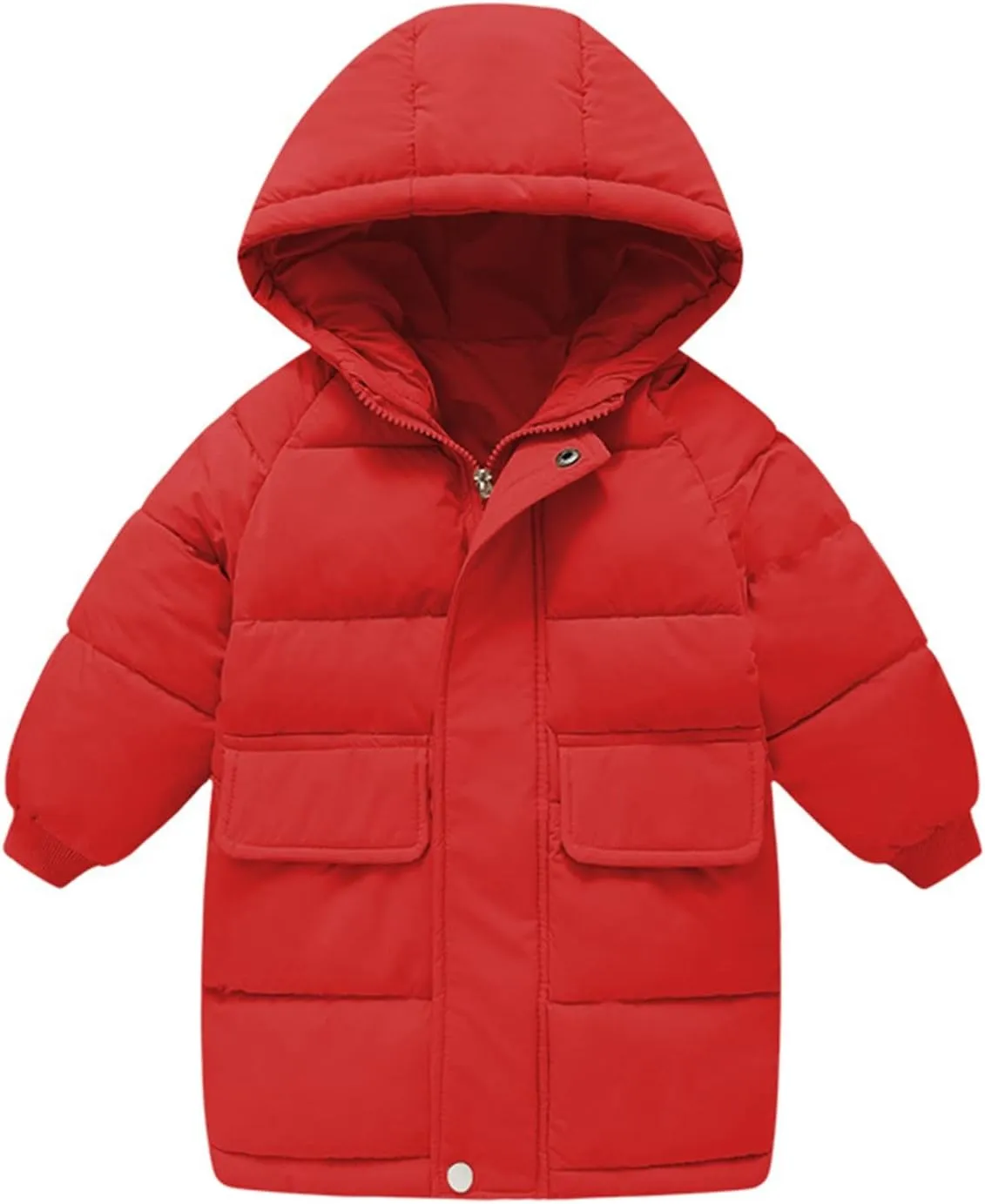 Baby Boys Girls Winter Coats Warm Cotton Hooded Padded Down Jacket Windproof Snowsuit Clothing