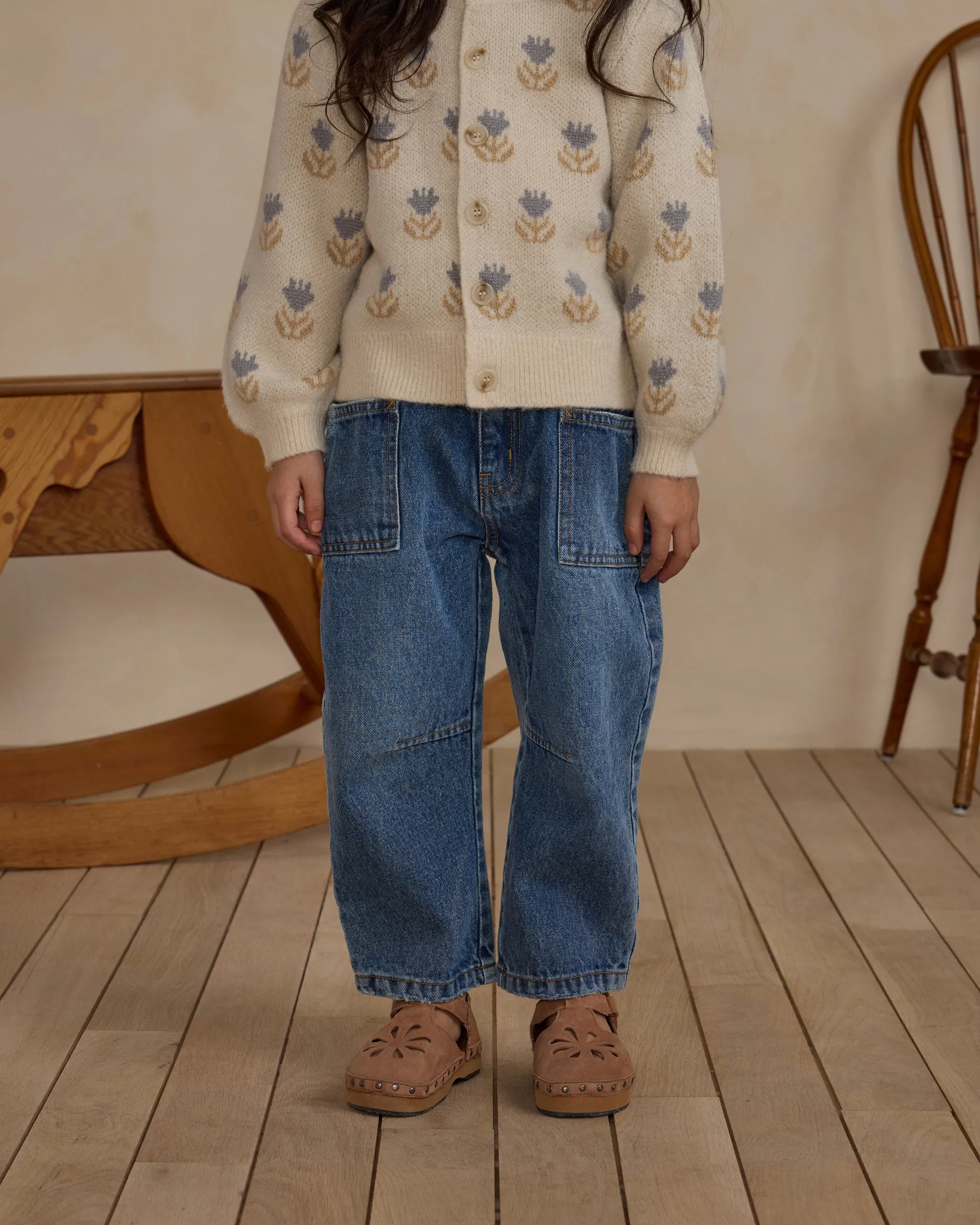 Barrel Pant | Indigo