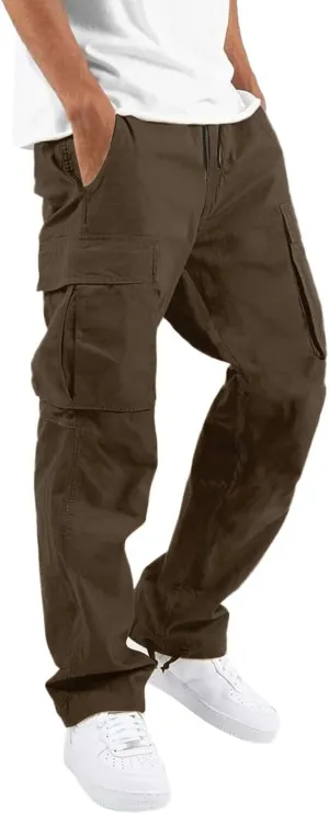 Big and Tall Cargo Pants for Men Sweatpants for Men Sweatpants Mens Fashion Joggers Sports Pants Mens Yoga Sweatpants