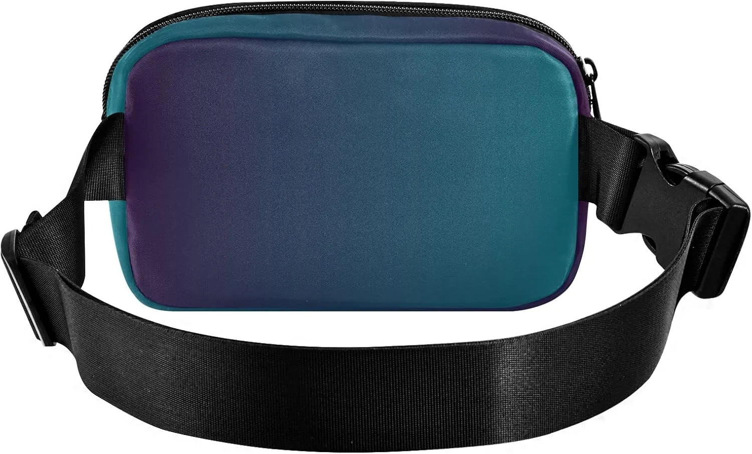 Blue Gradient Fanny Pack for Women Men Belt Bag Crossbody Waist Pouch Waterproof Everywhere Purse Fashion Sling Bag for Running Hiking Workout Walking Travel