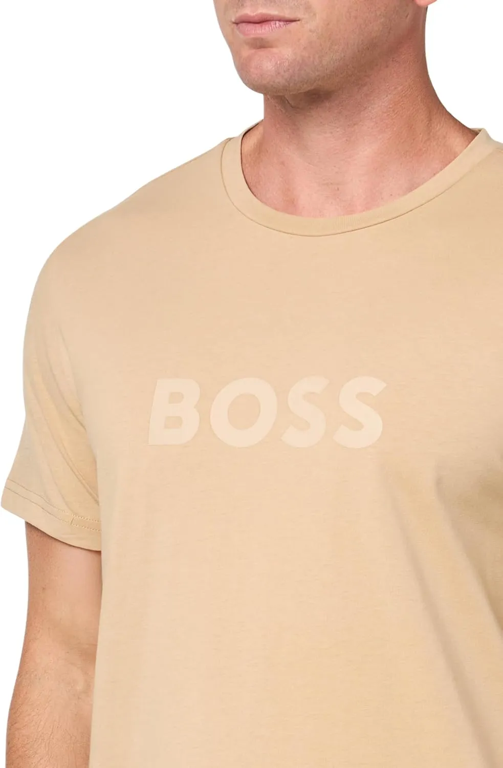 BOSS Men's Big Logo Cotton T-Shirt