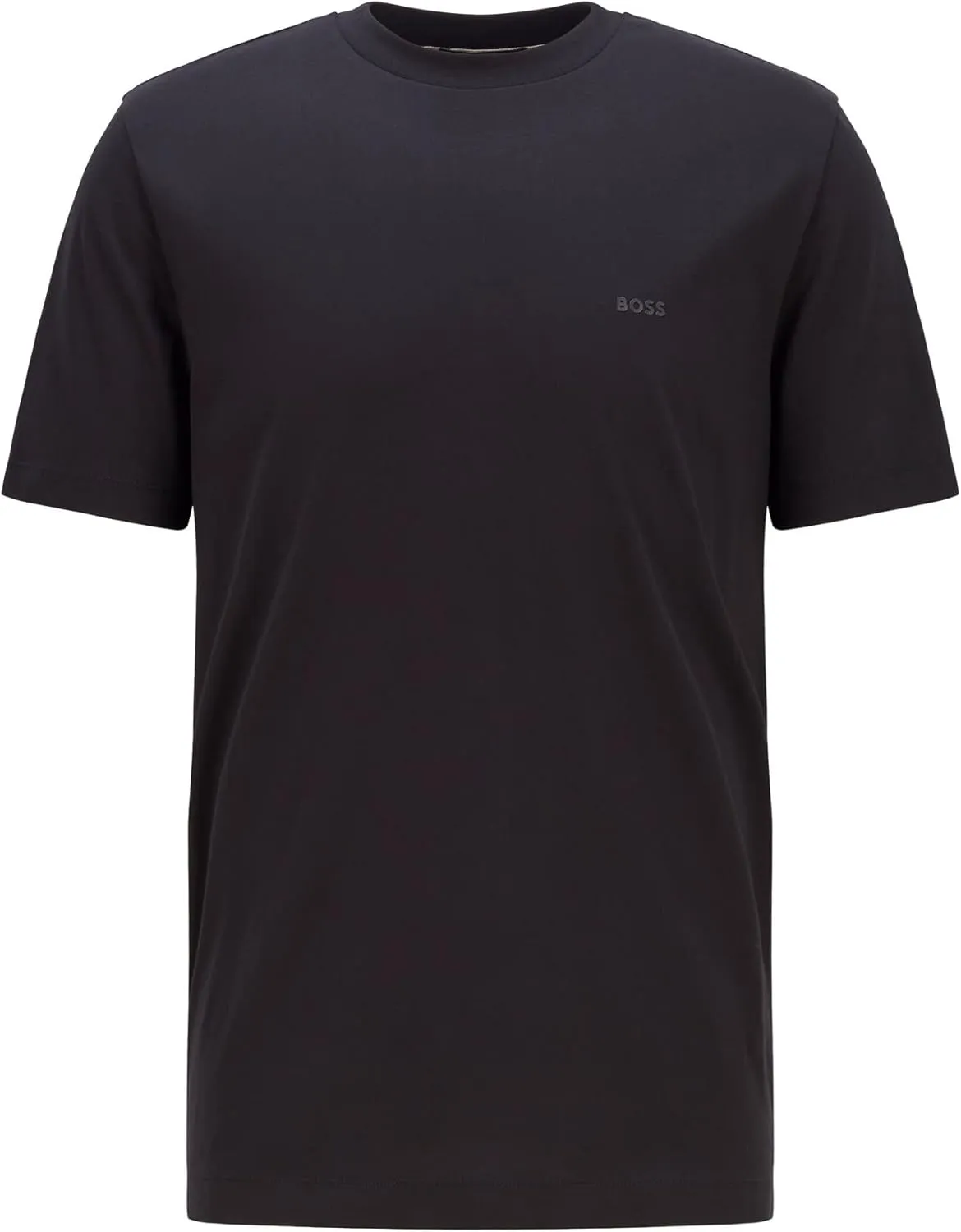 BOSS Men's Small Logo Cotton Crewneck T-Shirt