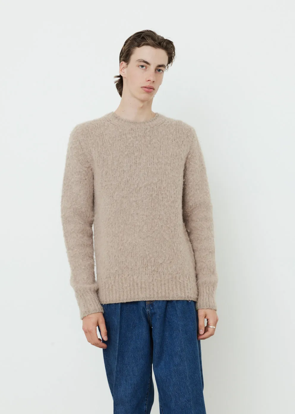 Brushed Crewneck Sweater