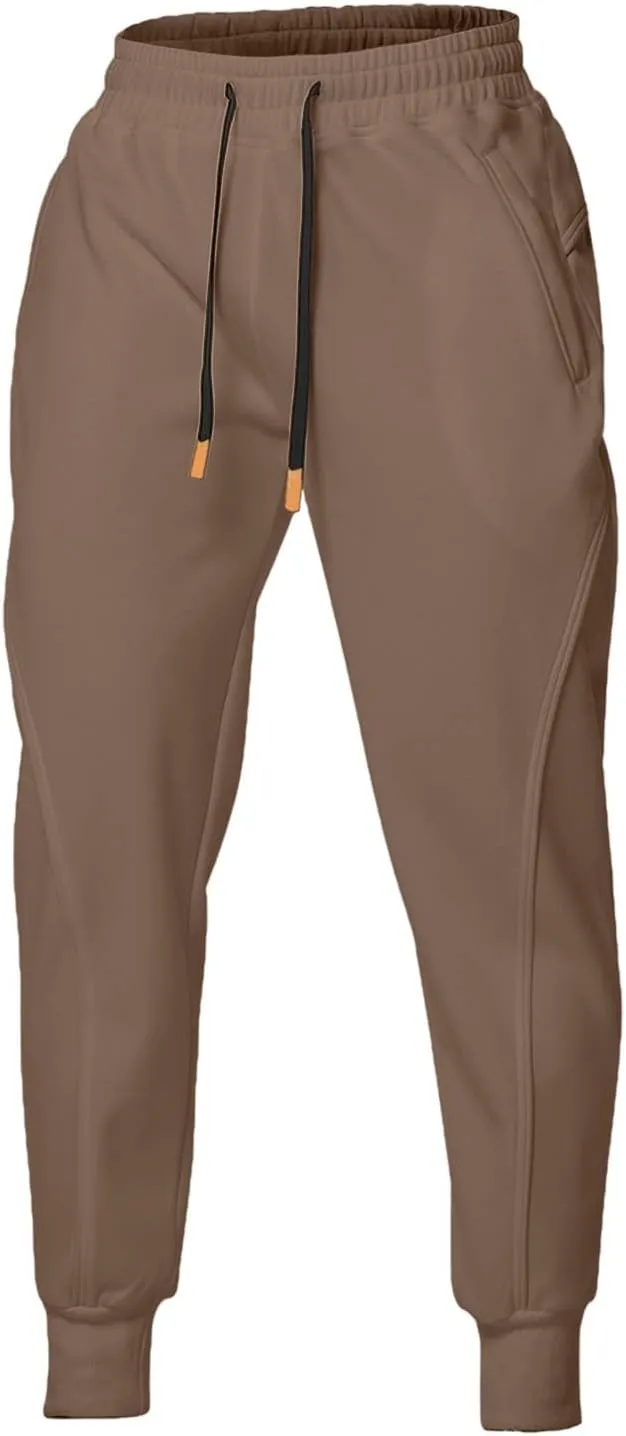 Cargo Sweatpants for Men Mens Lounge Pants Fleece Active Gym Workout Sweat Pants Men's Sweatpants with Pockets Solid