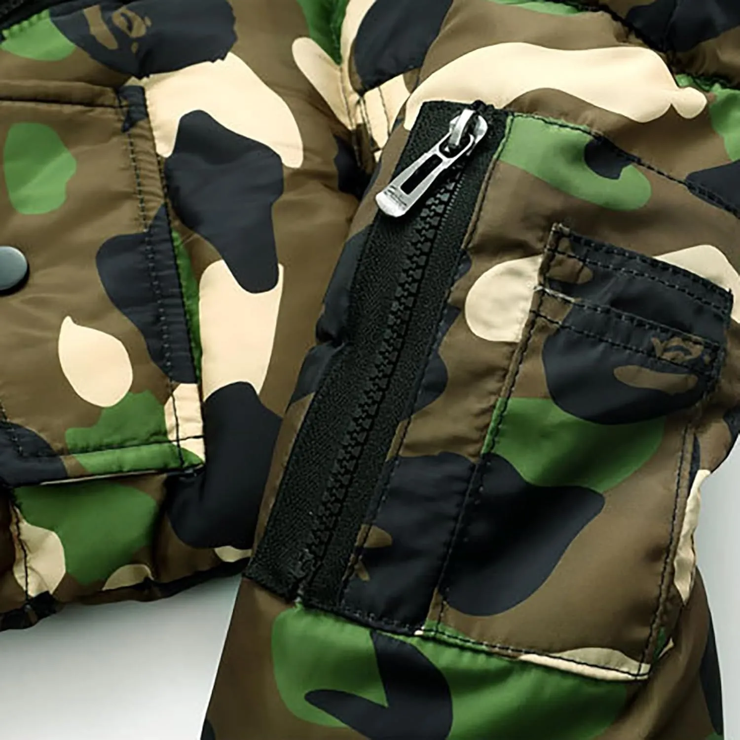 Children's Down Cotton Padded Jacket Autumn Winter Cotton Long Coat for Boys Girls Winter  Hood Kids Jackets Girls