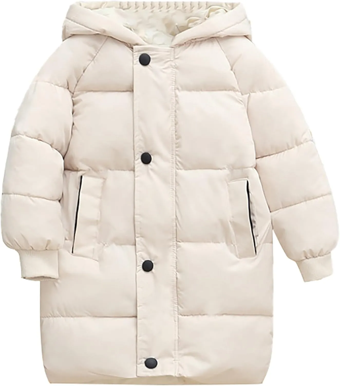 Coat for Toddler Girls 4t Children's Down Padded Jacket Long Cotton Padded Jacket Baby Big Girls Winter Jacket