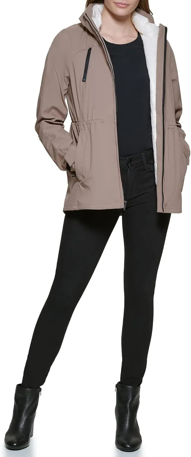 Cole Haan Women's Jacket Transitional Two-in-one Coat