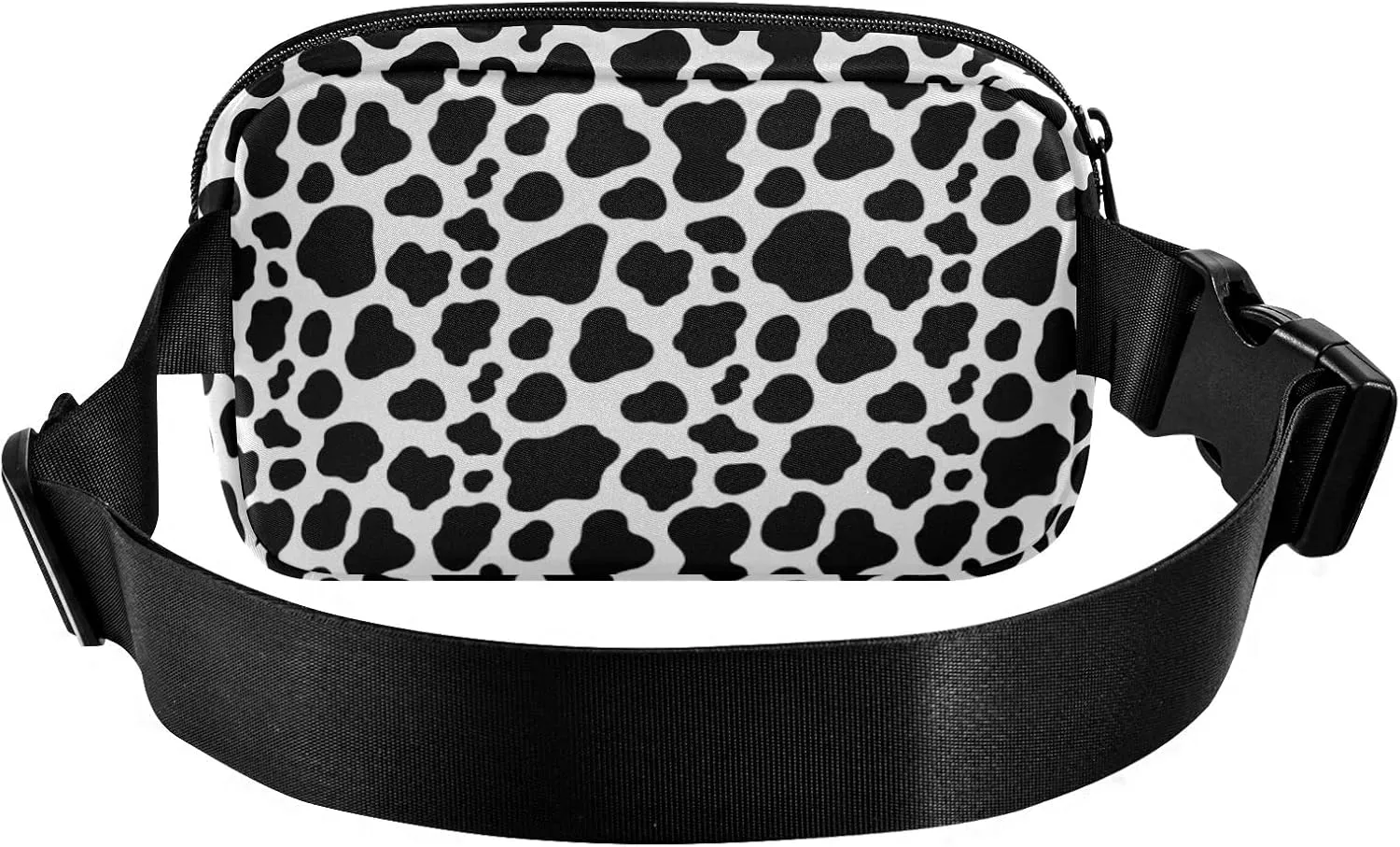 Cow Pattern Fanny Pack for Women Men Belt Bag Crossbody Waist Pouch Waterproof Everywhere Purse Fashion Sling Bag for Running Hiking Workout Walking Travel