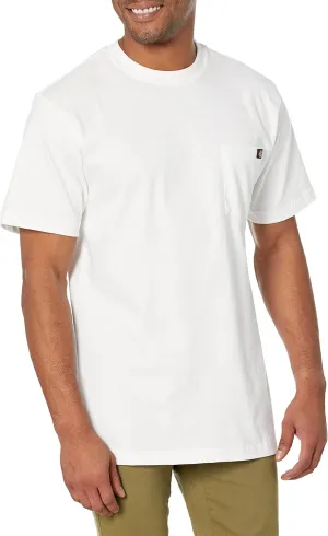 Dickies Men's Big and Tall Short Sleeve Graphic Tee, White, 4X-Large