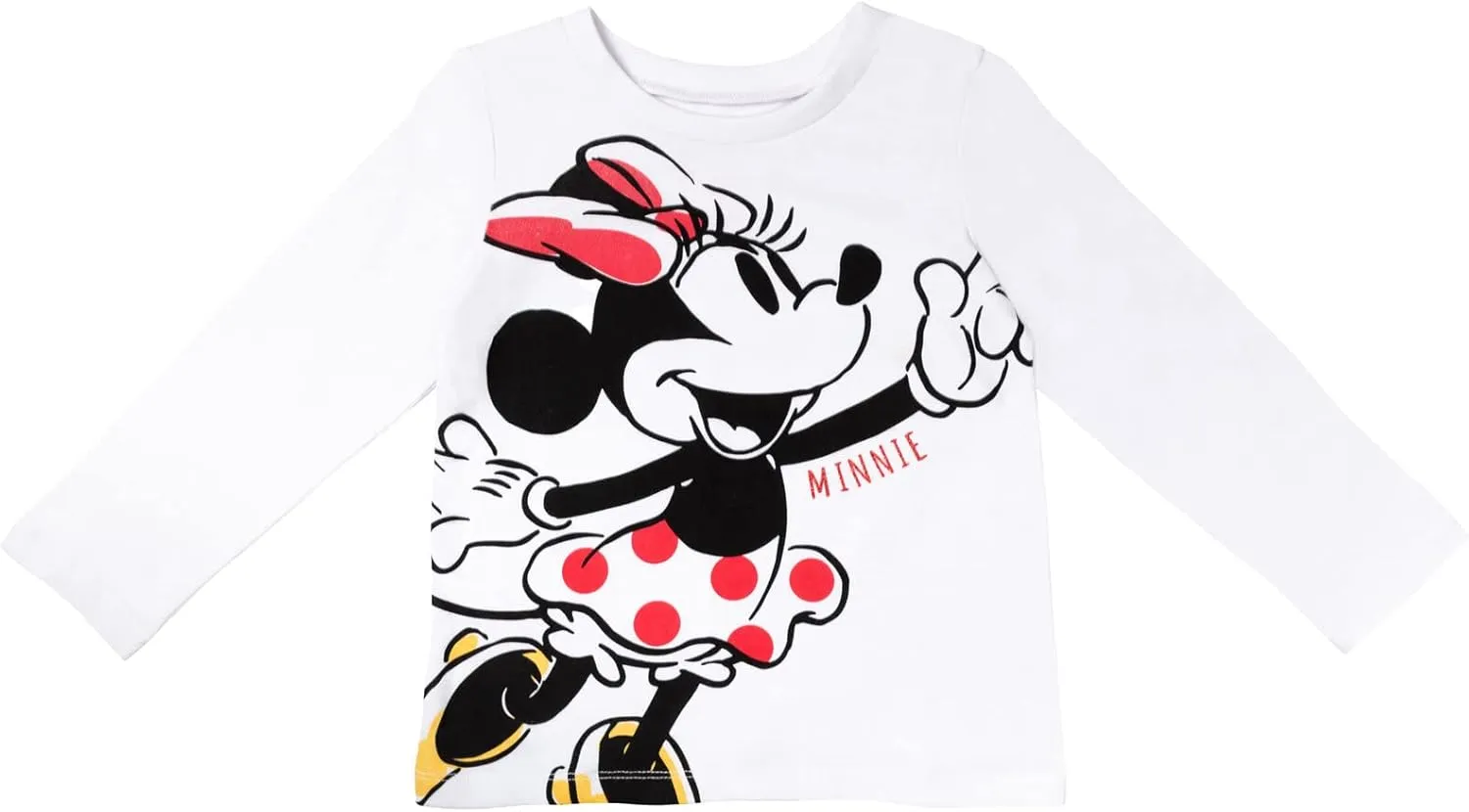 Disney Minnie Mouse Zip Up Vest Puffer T-Shirt and Leggings 3 Piece Outfit Set Infant to Big Kid