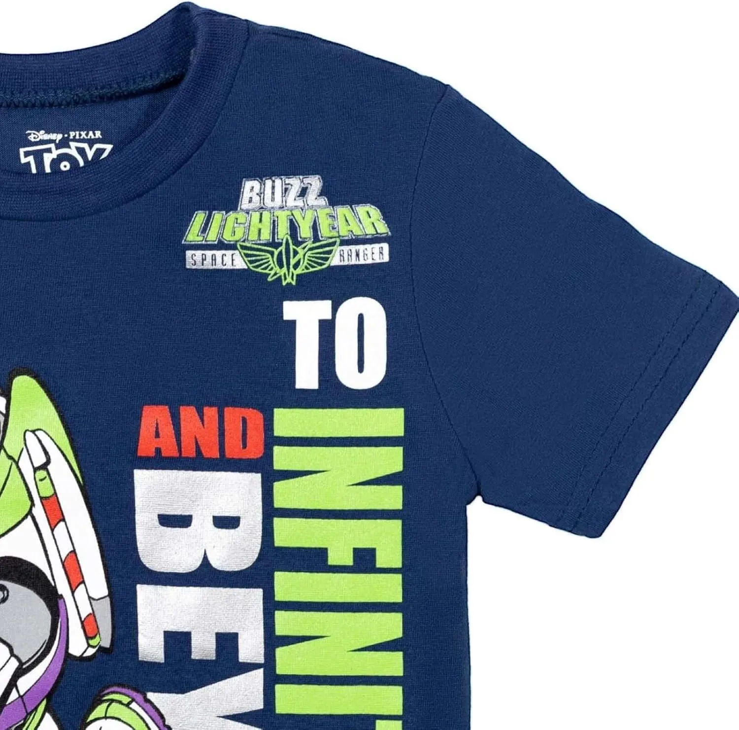Disney Pixar Toy Story Woody Buzz Lightyear Bo Peep Rex Athletic T-Shirt and Mesh Shorts Outfit Set Infant to Little Kid