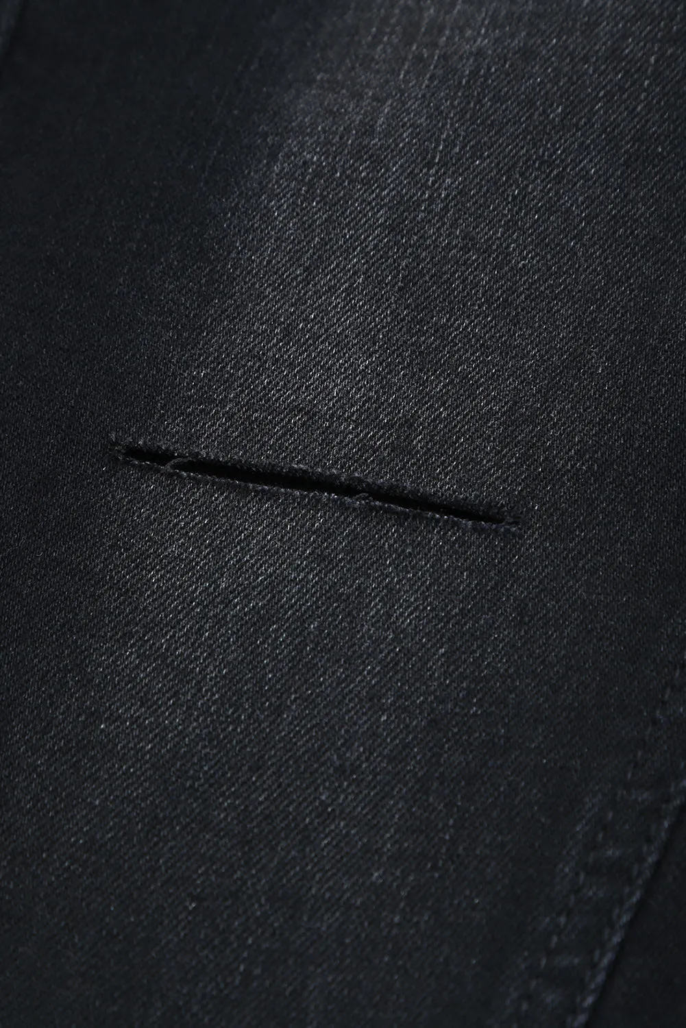 Distressed Bell Bottom Denim Pants