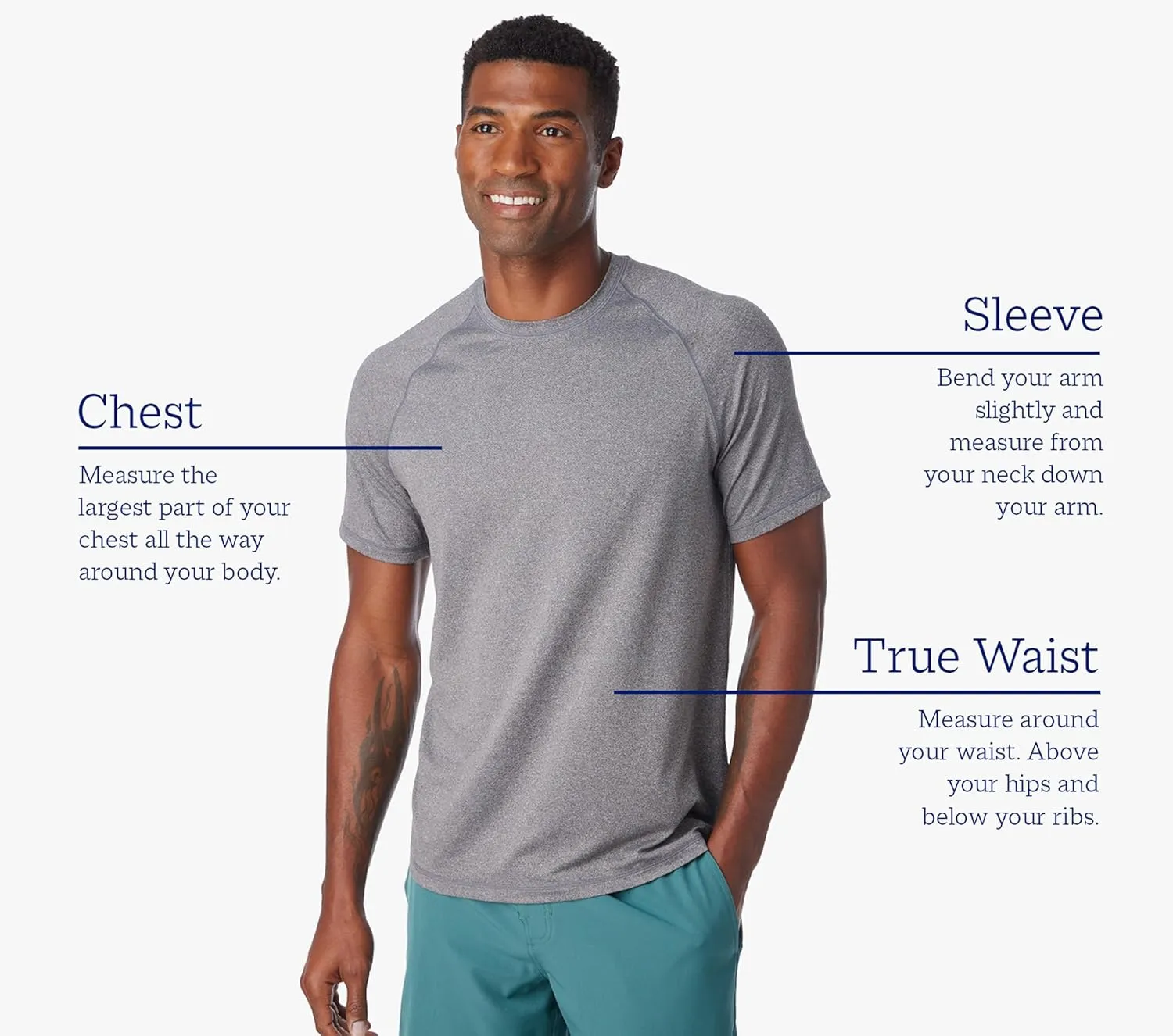 Fair Harbor The BreezeKnit Performance Tee  Men's Ultrasoft Performance T-Shirt  Quick Dry, Moisture Wicking Fabric