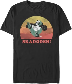 Fifth Sun Men's Vintage Sunset Panda T-Shirt