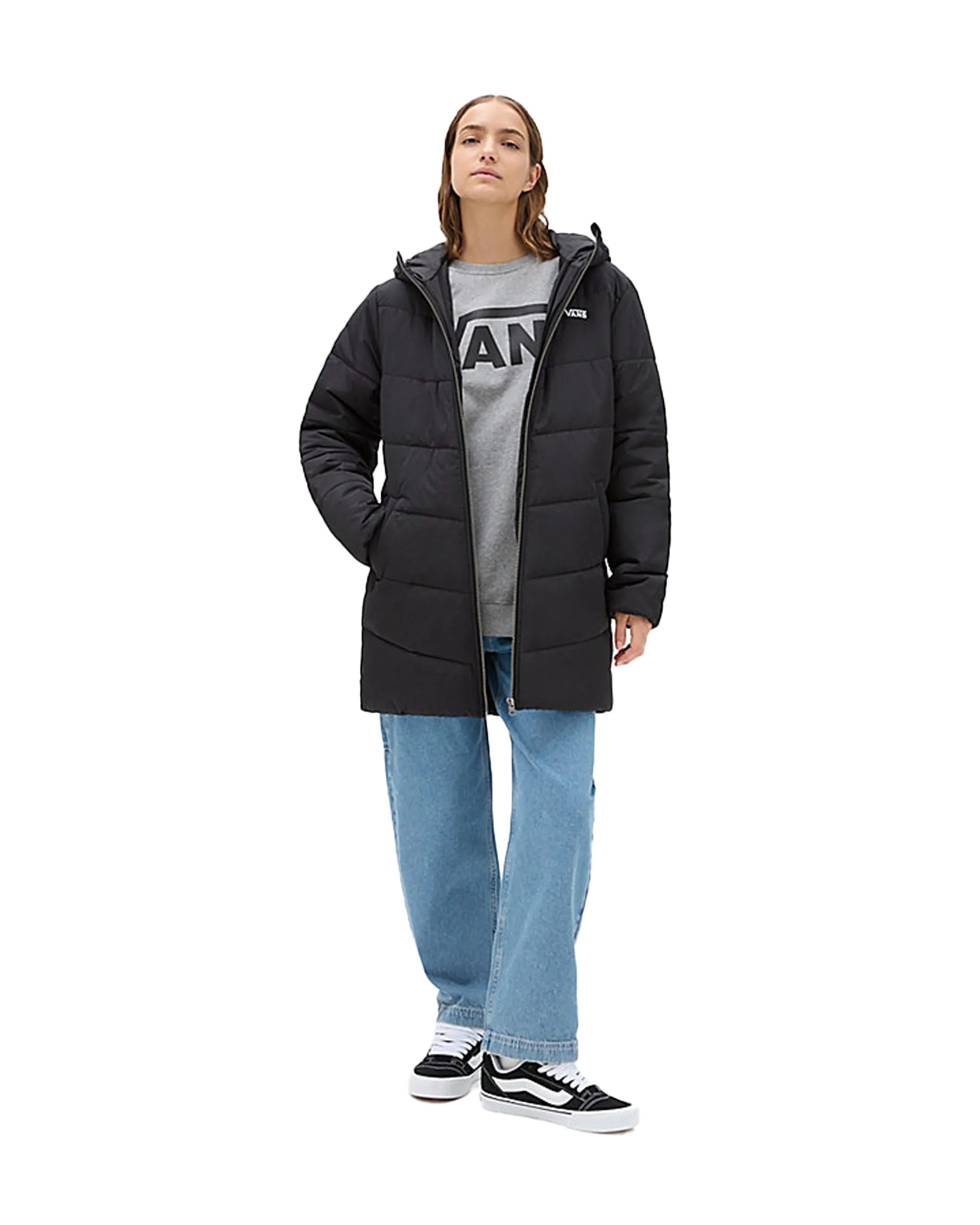 Foundry Long MTE Jacket in Black