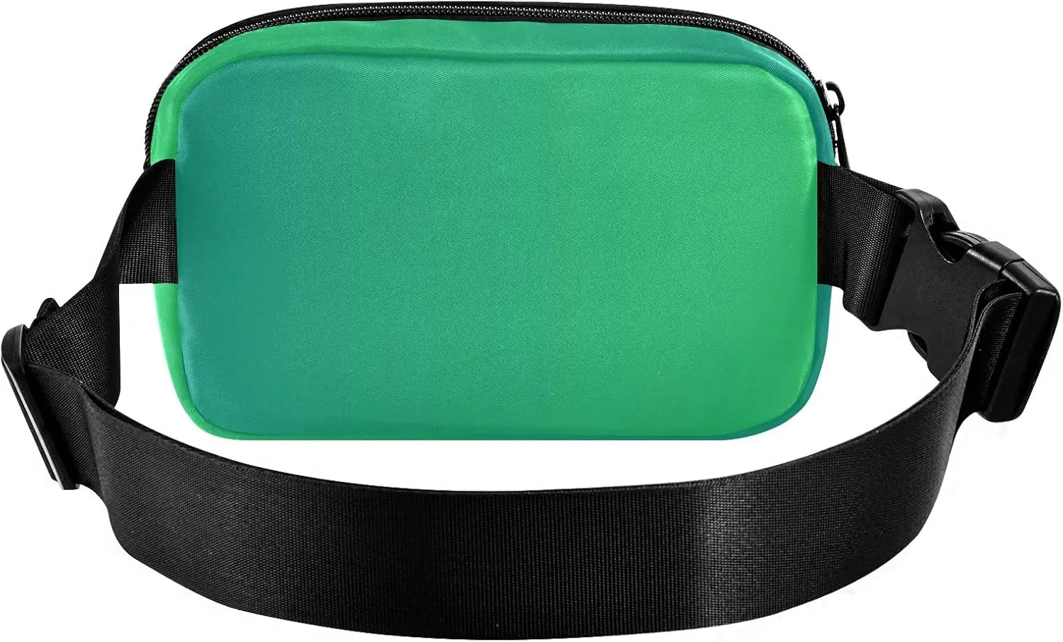 Green Gradient Fanny Pack for Women Men Belt Bag Crossbody Waist Pouch Waterproof Everywhere Purse Fashion Sling Bag for Running Hiking Walking Travel