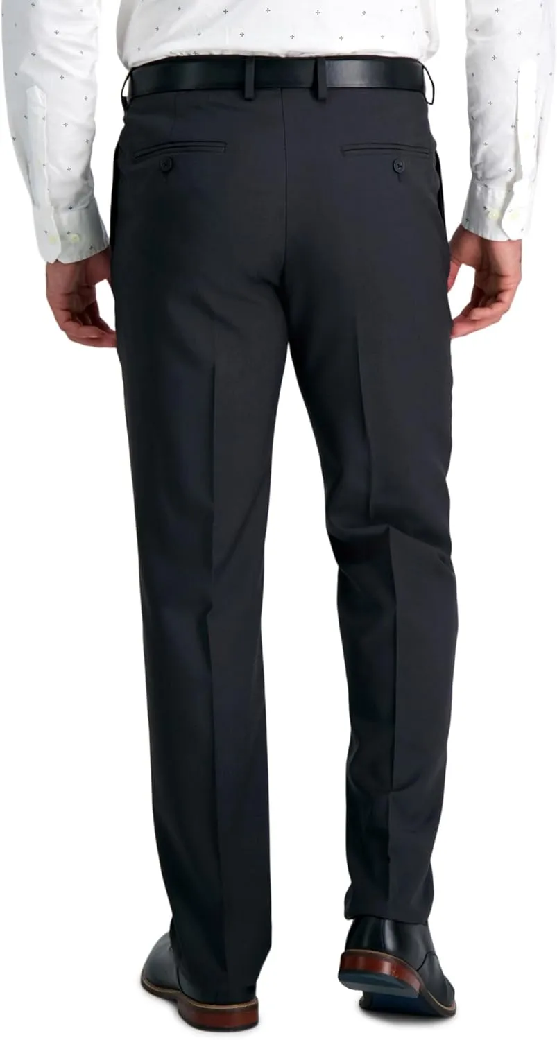 Haggar Men's Premium Comfort Dress Pant-Straight Fit Flat Front (Regular and Big & Tall Sizes)