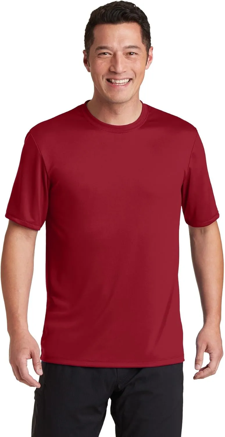 Hanes Men's Cool Dri Performance T-Shirt, Moisture-Wicking Short Sleeve Tee, 40  UPF Protection, 2 Or 5 Pack