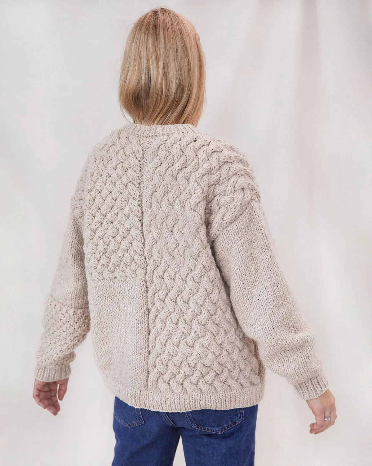 Heartbreaker Alpaca & Wool Sweater Beige