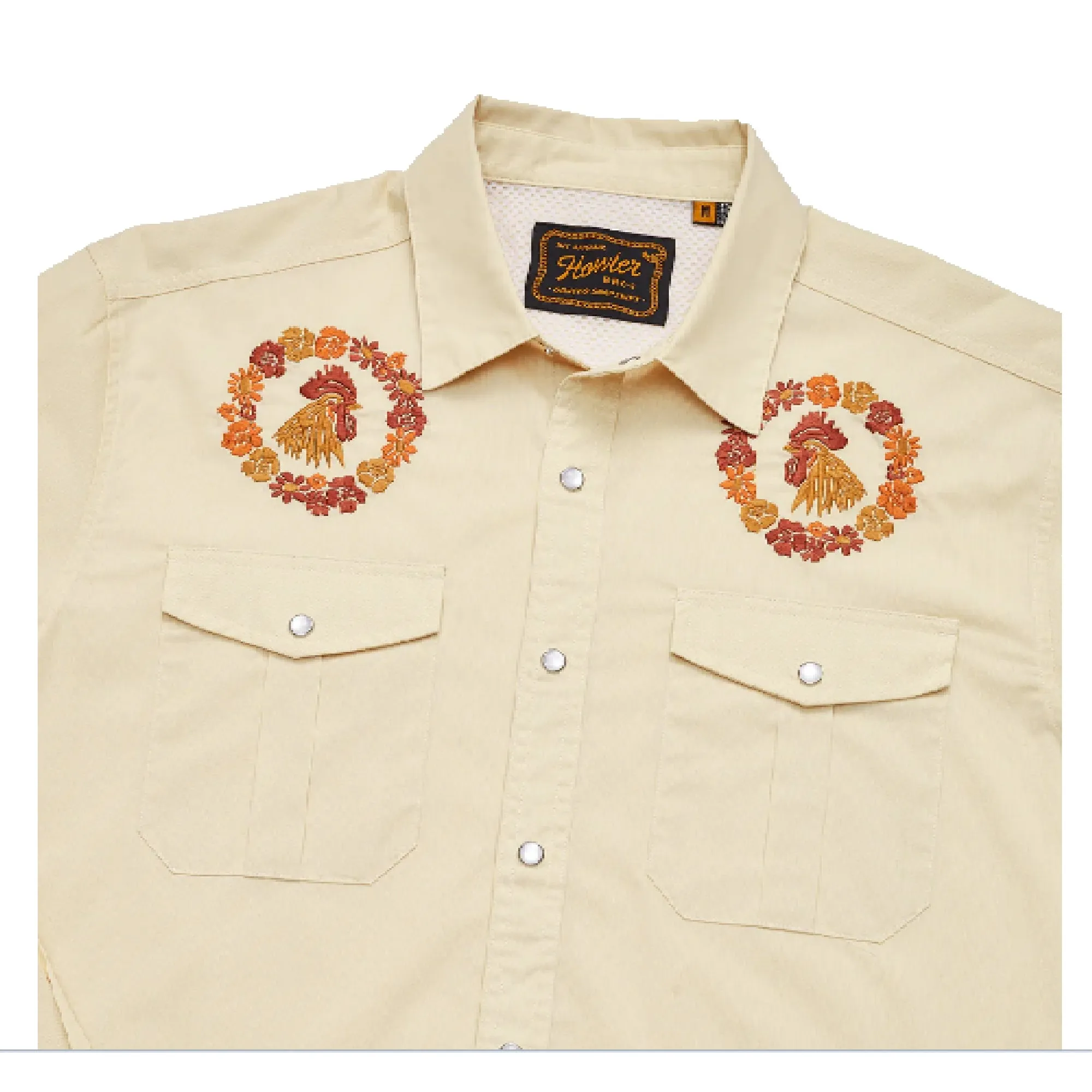 Howler Bros Gaucho Snap Men's Shirt – Classic Western Style with Comfortable, Durable Fabric and Snap Closure