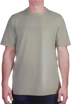 KIRKLAND Signature Men's Short Sleeve Pima Cotton Slub T-Shirt