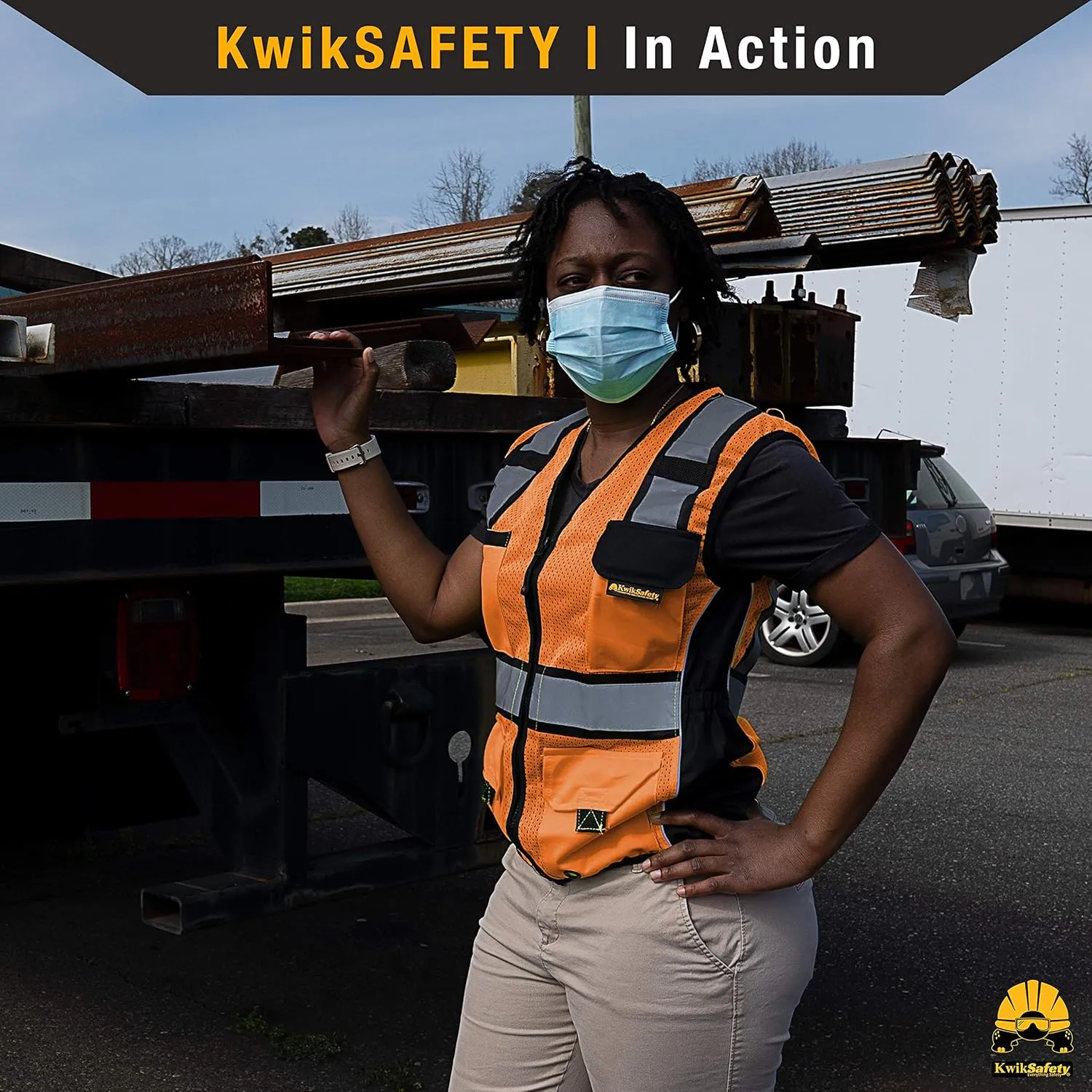 KwikSafety - Charlotte, NC - RoadBOSS Economy & Premium Safety Vest for Women [SNUG-FIT] Class 2 ANSI Tested OSHA