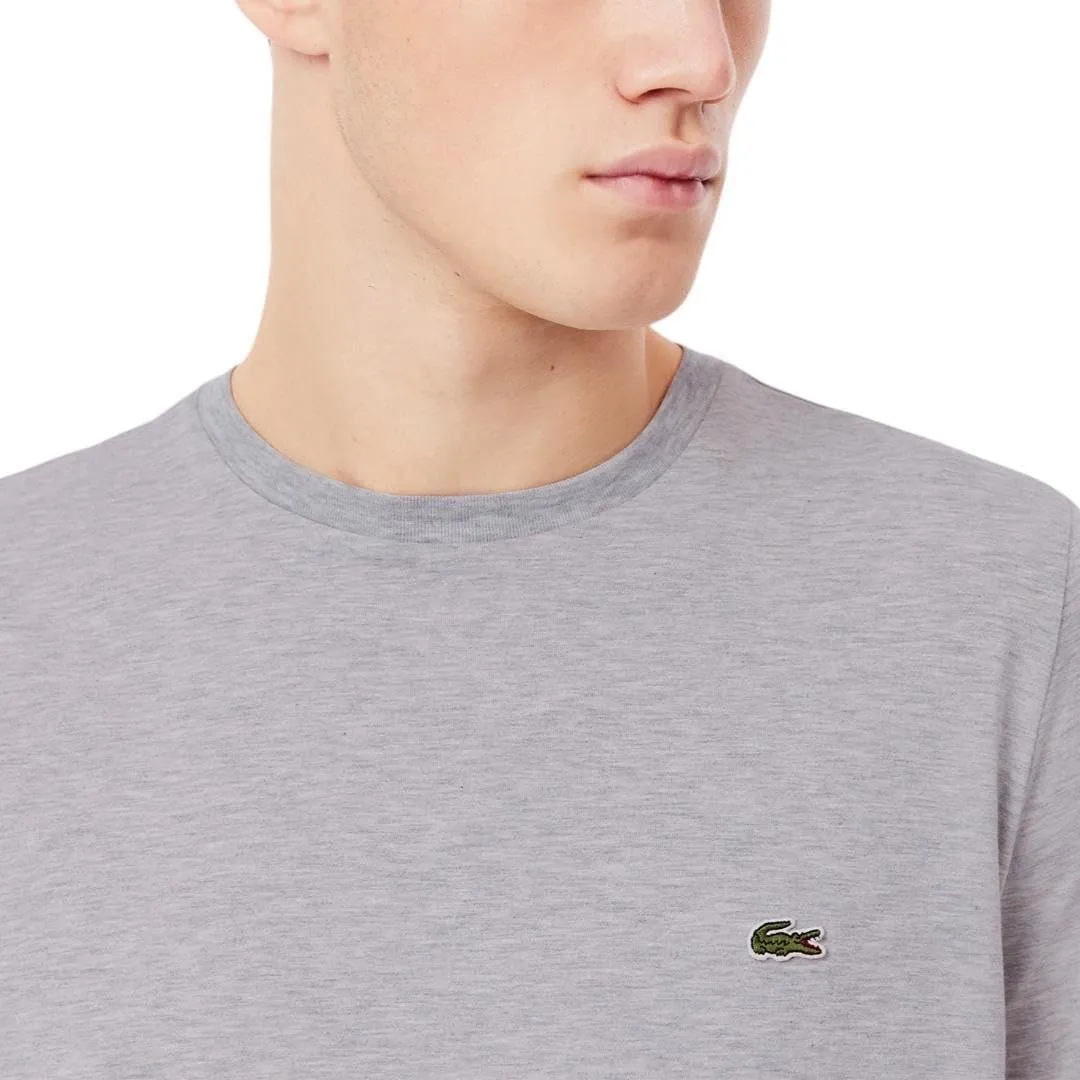Lacoste Men's Short Sleeve Pima Jersey Crew Neck Tee