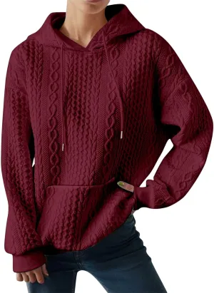 LCMTWX Winter Coats for Women Women's New Solid Hooded Thickened Jacquard Long Sleeve Color Block Patchwork Cardigan Winter