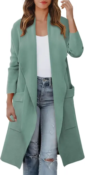 LCMTWX Women's Winter Coats Casual Suit Collar Printed Pocket Jacket Womens Trench Coat Women's Trench Coats Coat for