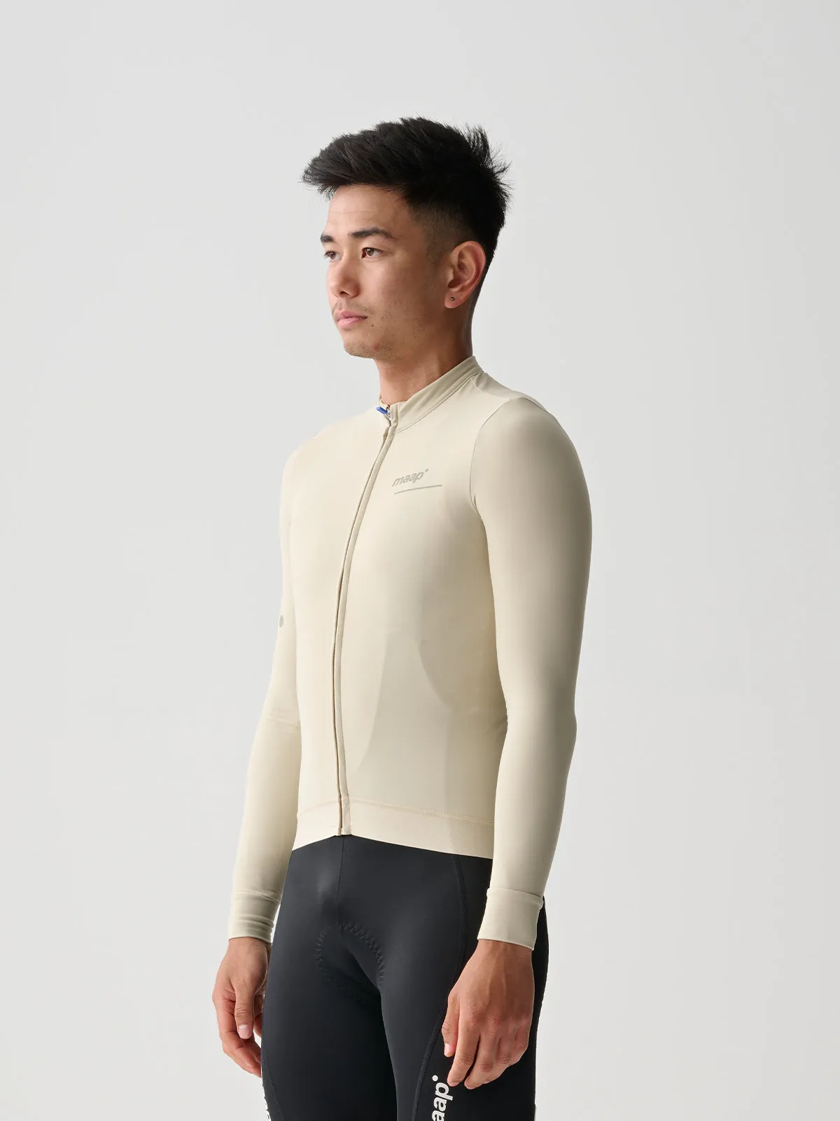 MAAP Training Men's Thermal Longsleeve Jersey Cement
