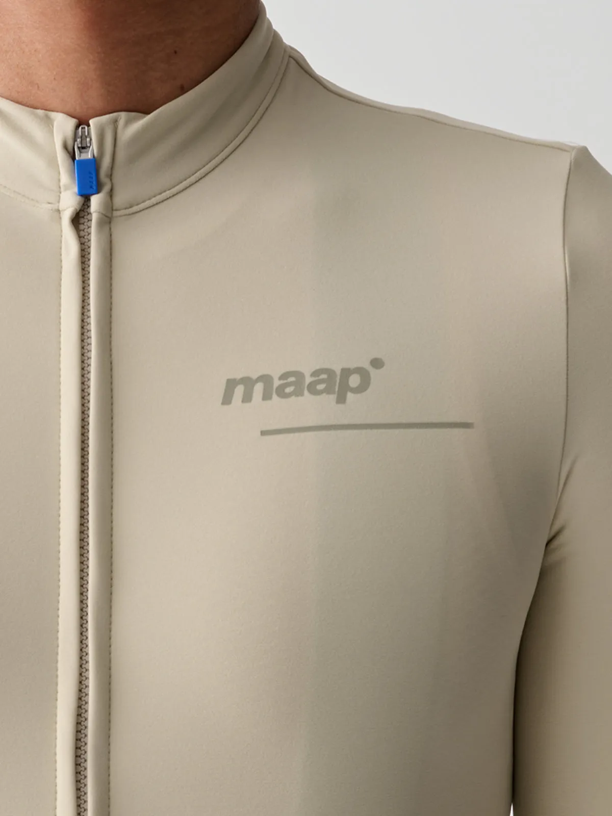 MAAP Training Men's Thermal Longsleeve Jersey Cement