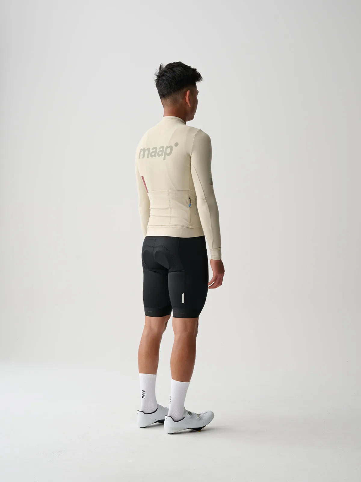 MAAP Training Men's Thermal Longsleeve Jersey Cement