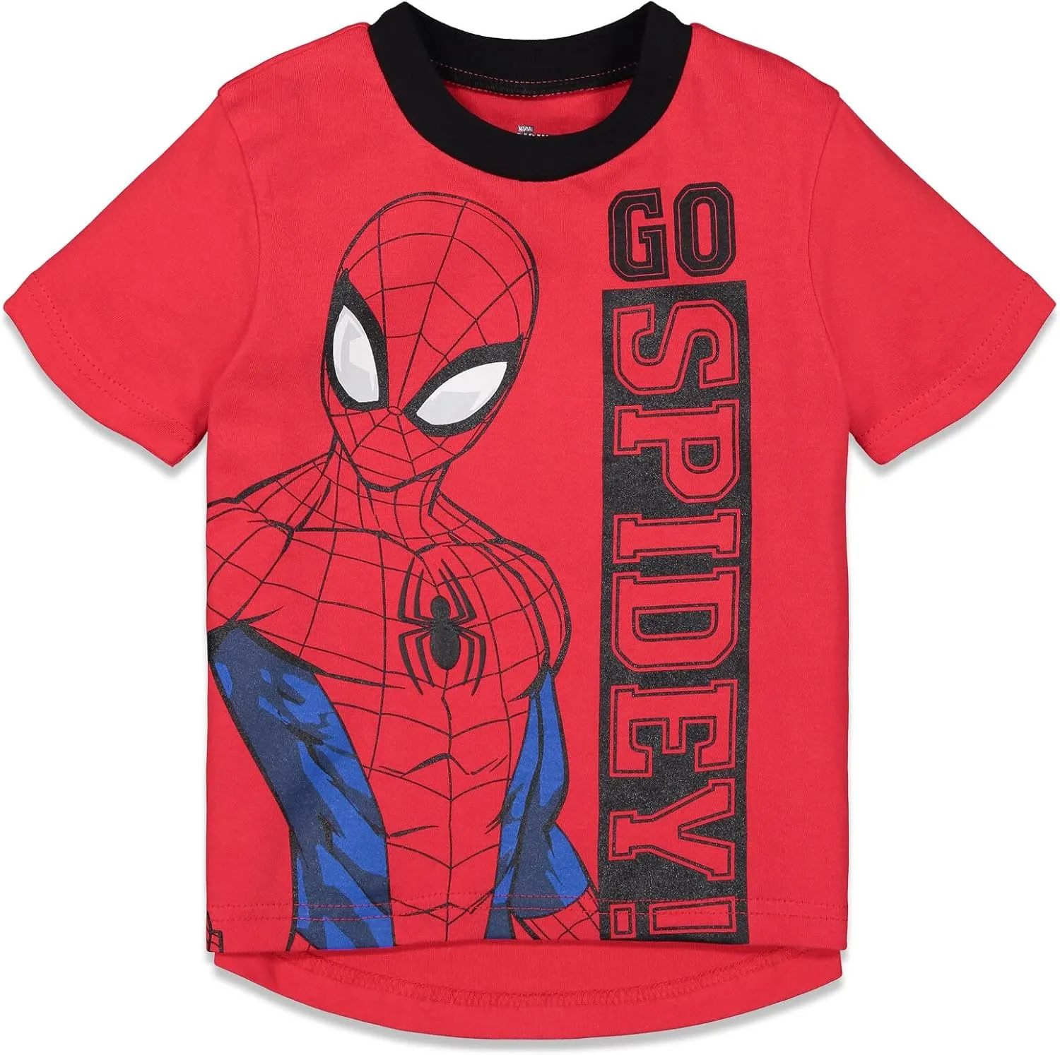 Marvel Avengers Spiderman T-Shirt and French Terry Shorts Set