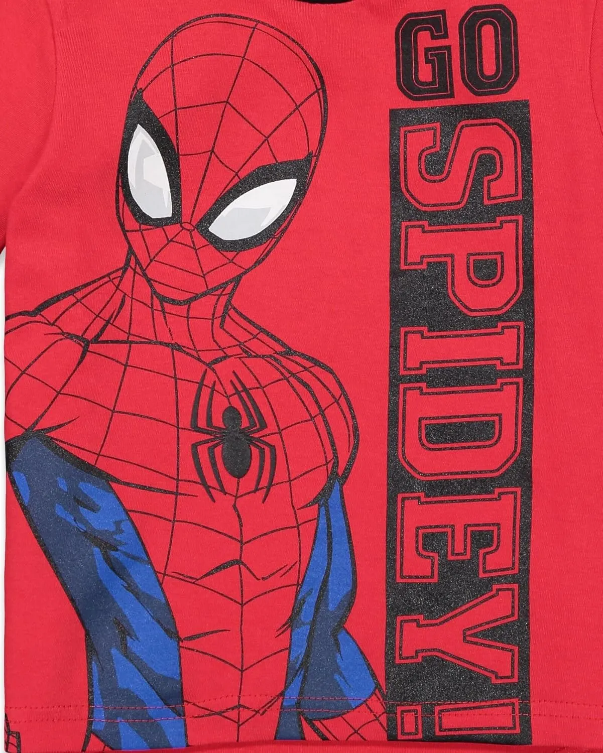 Marvel Avengers Spiderman T-Shirt and French Terry Shorts Set