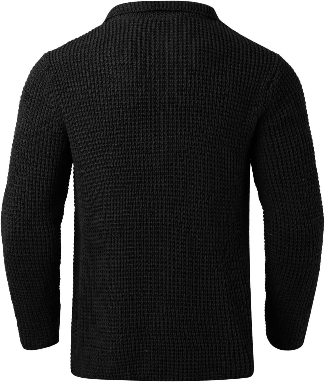 Mens Cardigan Sweater Cable Knit V Neck Button up Sweaters 2024 Winter Soft Warm Ribbed Cardigan Sweater Jacket with Pockets