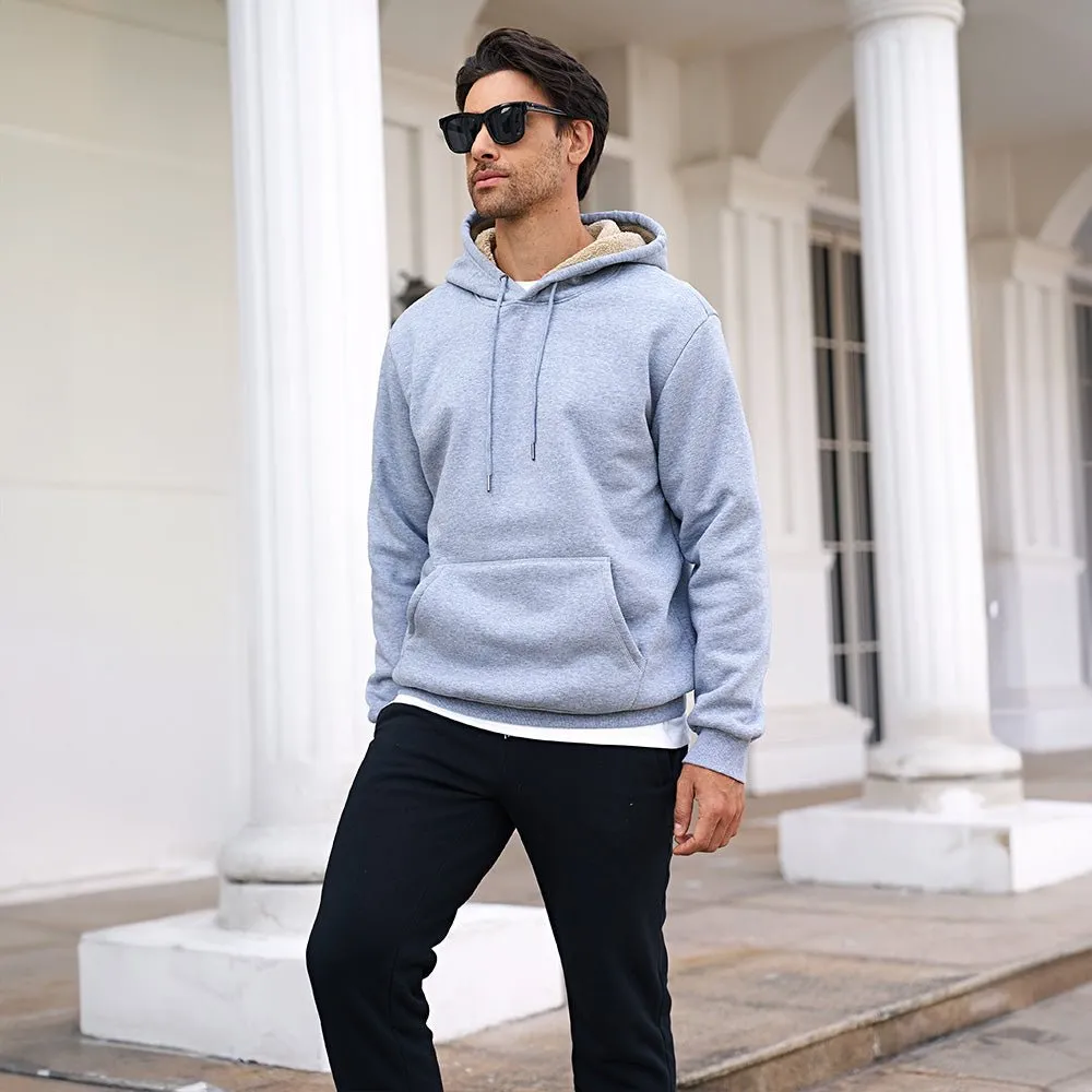 Men's Hoodie Sweater Fleece Pullover Hoodies Sweatshirt