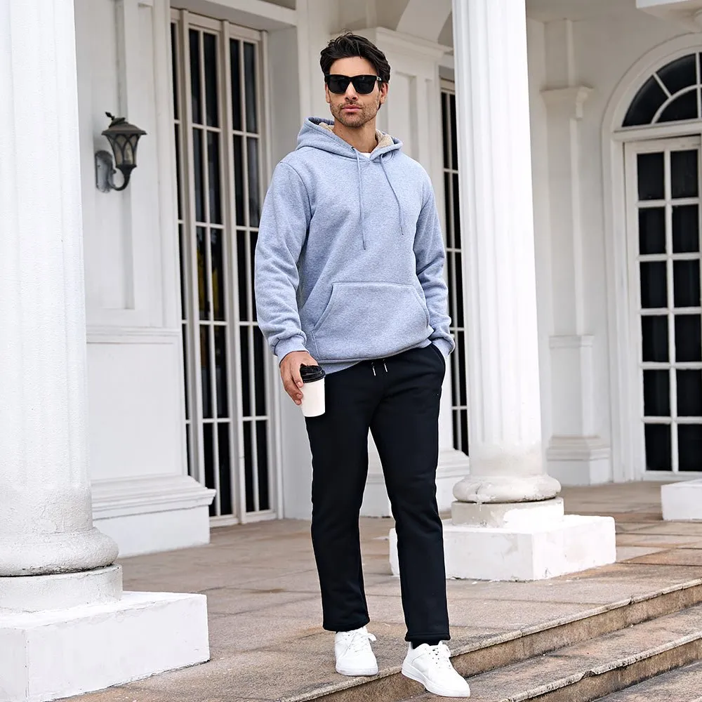 Men's Hoodie Sweater Fleece Pullover Hoodies Sweatshirt