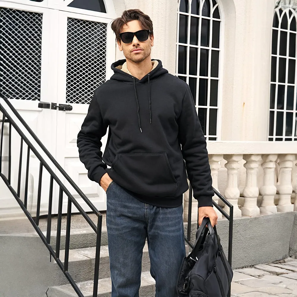 Men's Hoodie Sweater Fleece Pullover Hoodies Sweatshirt
