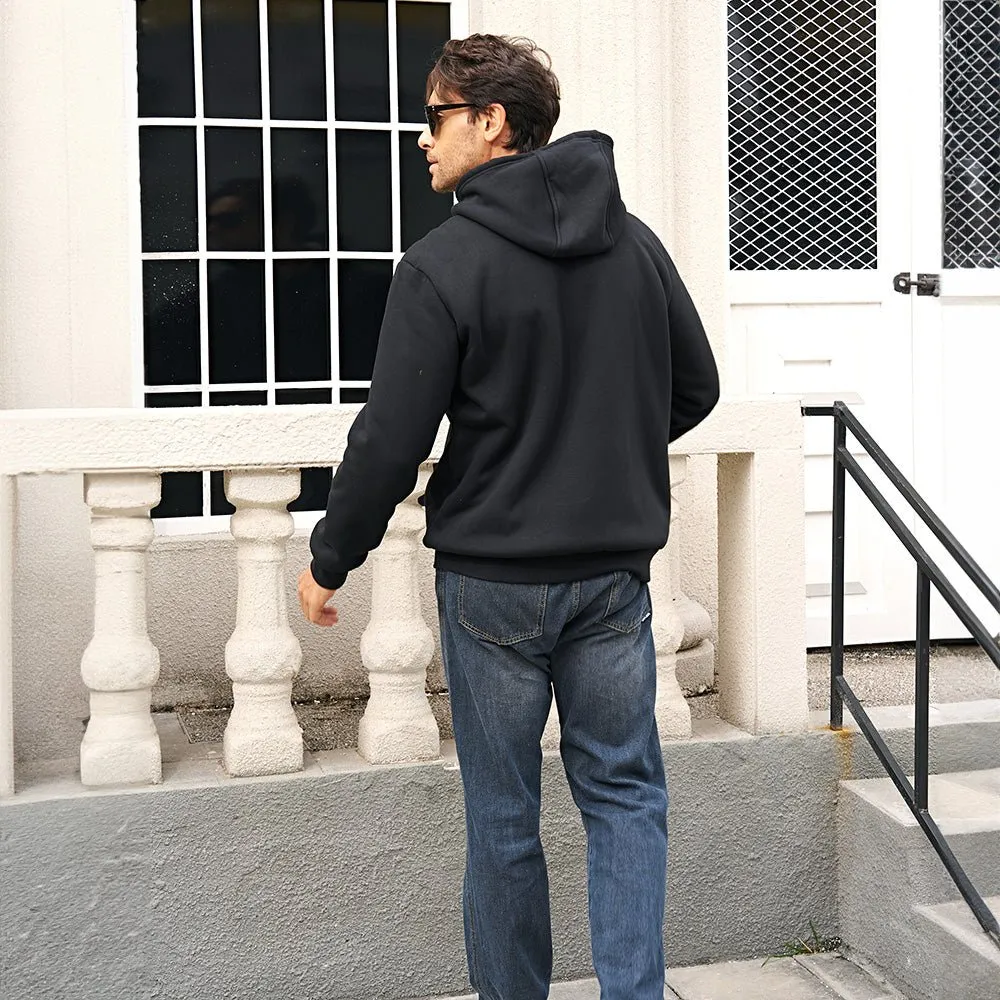 Men's Hoodie Sweater Fleece Pullover Hoodies Sweatshirt