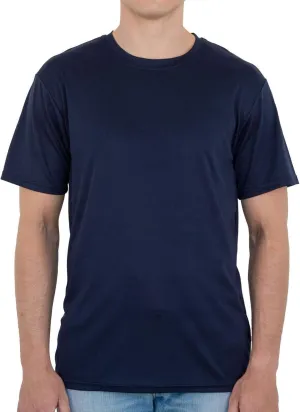 Men's Performance T-Shirts  Short Sleeve Dry Comfort Moisture Wicking Crewneck Solid Active Athletic Tops