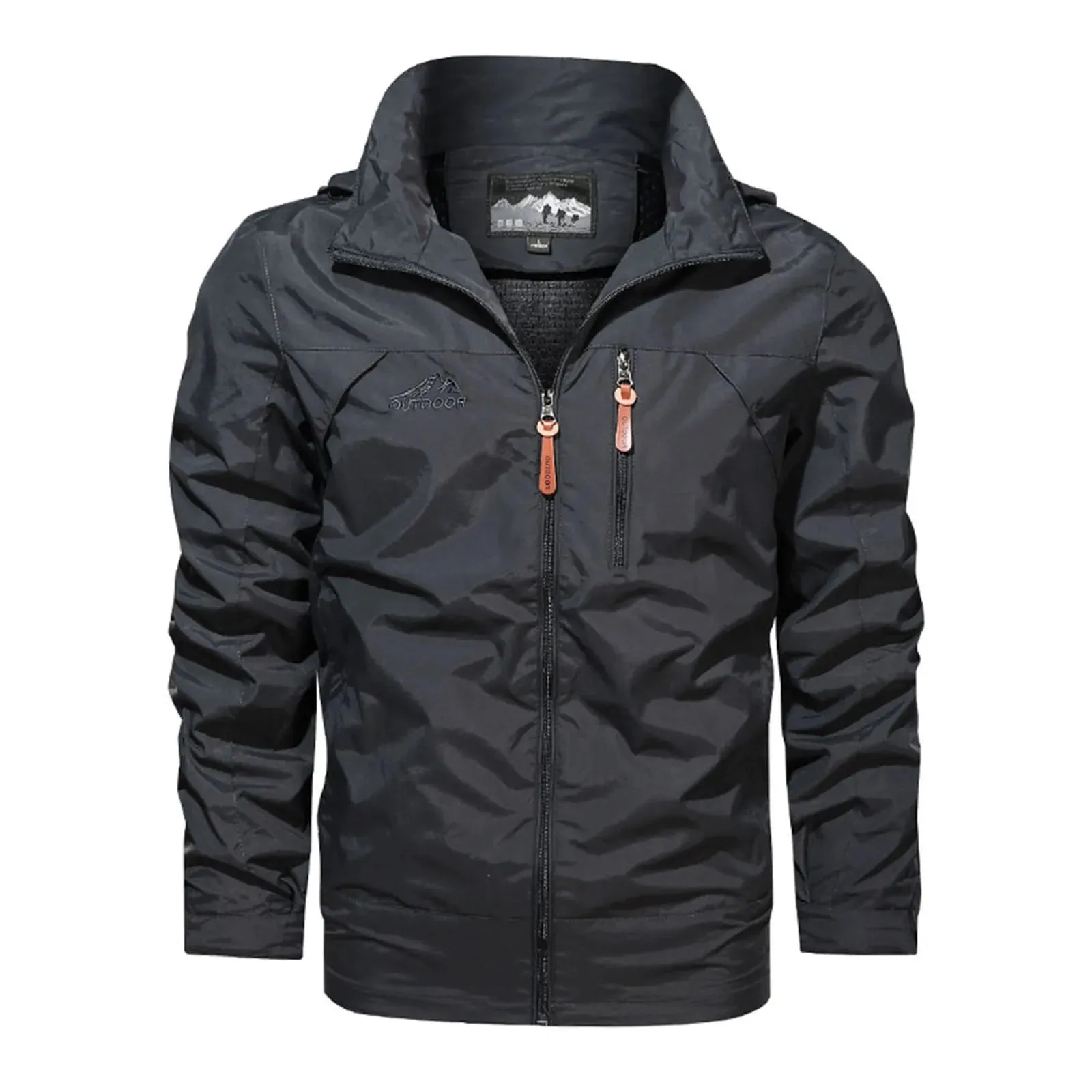 Men's Tactical Windbreaker Jacket Durable Coat