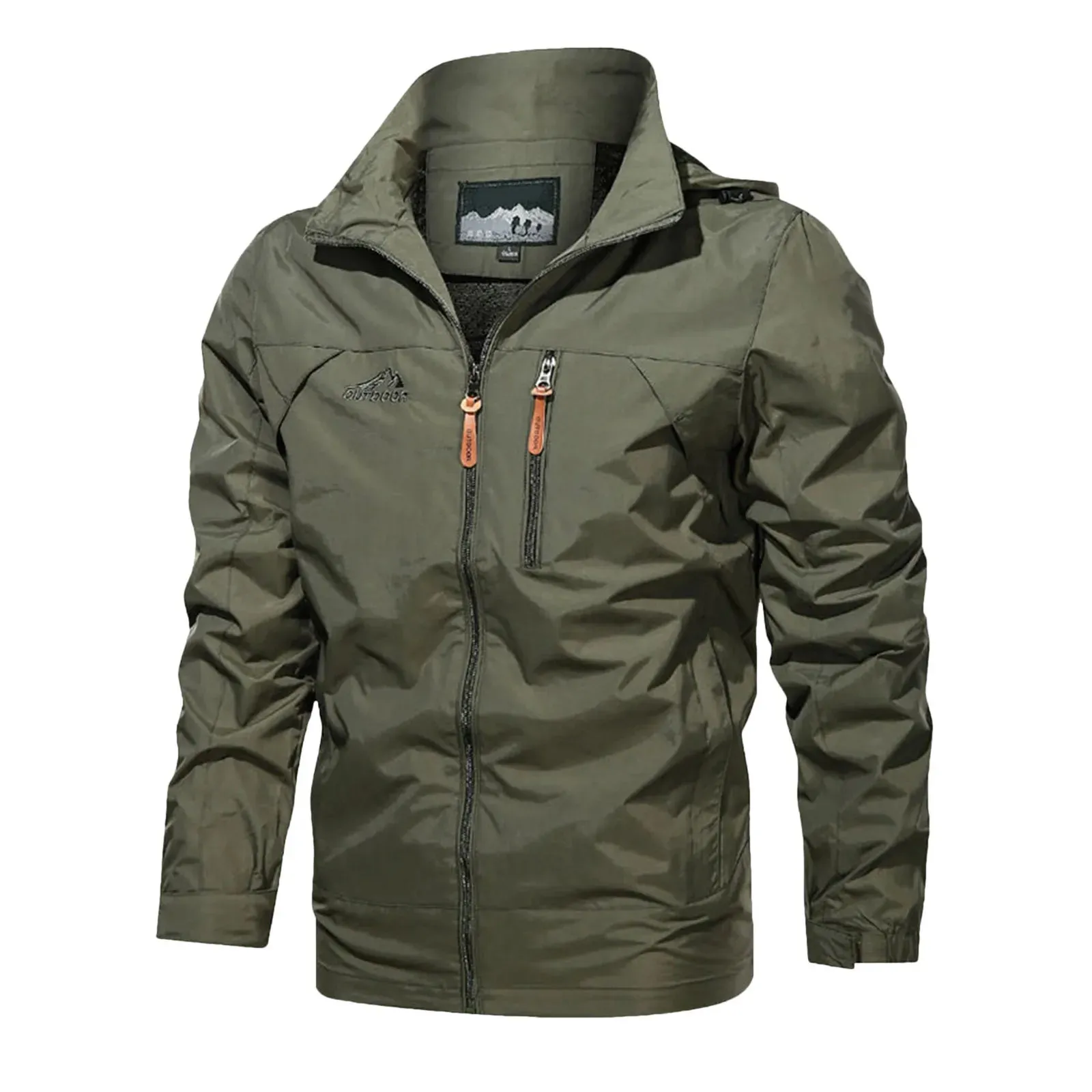 Men's Tactical Windbreaker Jacket Durable Coat