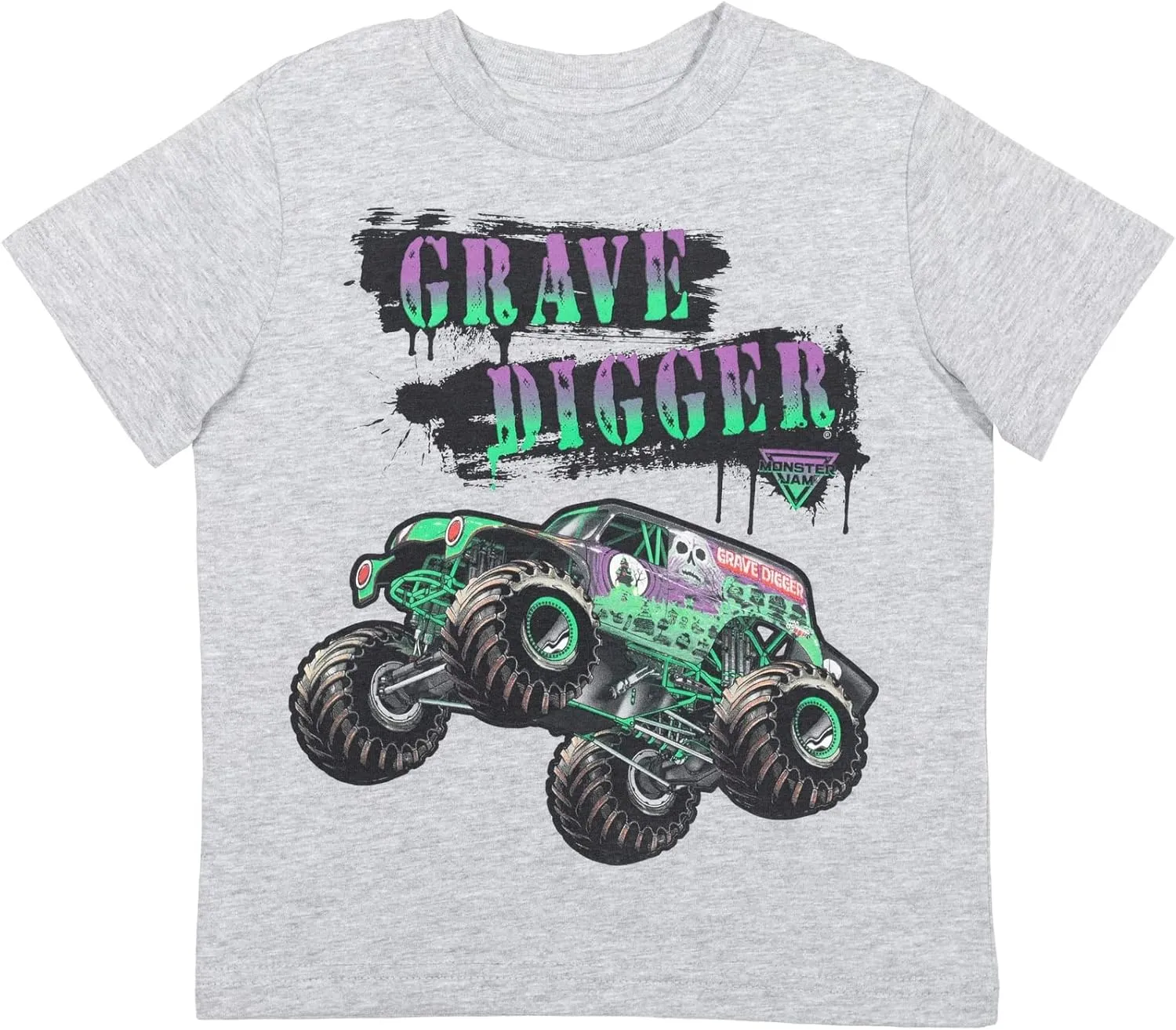 Monster Jam El Toro Loco Zombie Maximum Destruction 4 Pack Graphic T-Shirts Toddler to Big Kid