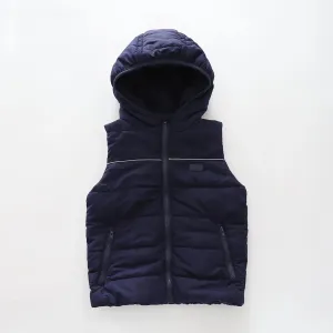 Navy Blue Puffer Vest