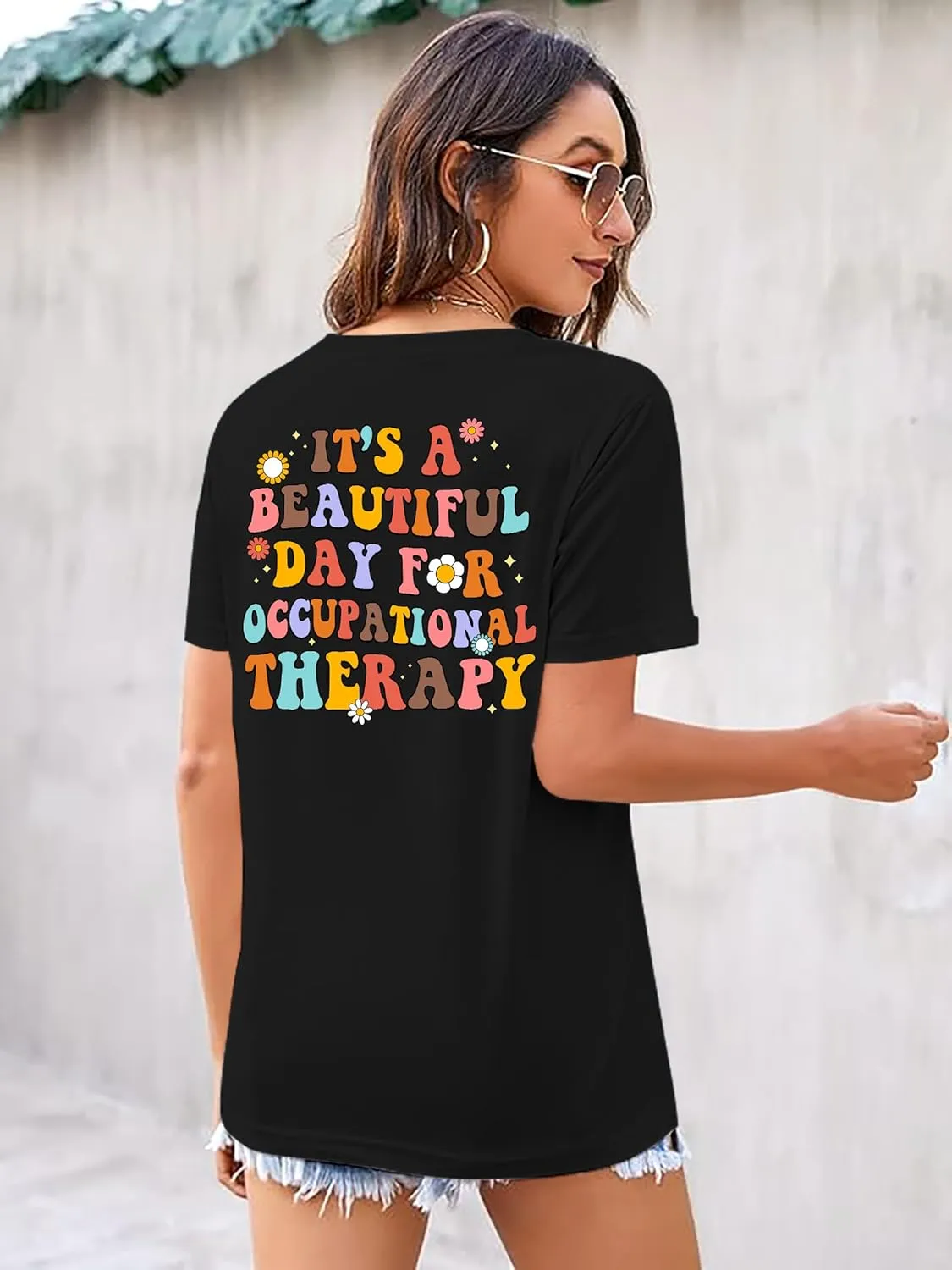 Occupational Therapy Shirts for Women: Funny OT Therapist Tshirt Occupational Therapist Gifts Tee top